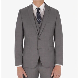 Ben Sherman gray Twill Camden Jacket, size small